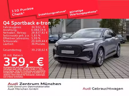 Audi Q4 e-tron 40 204 S line