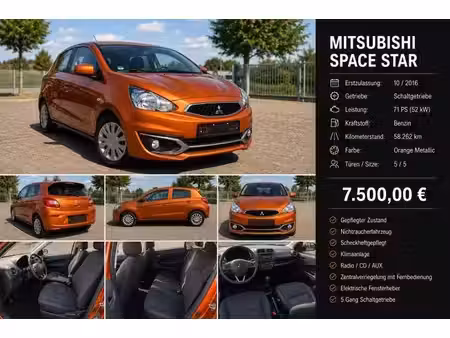 Mitsubishi Space Star 1.0 71