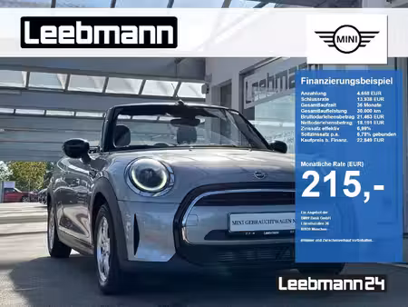 Mini Cabrio Cooper 1.5 136 Essential