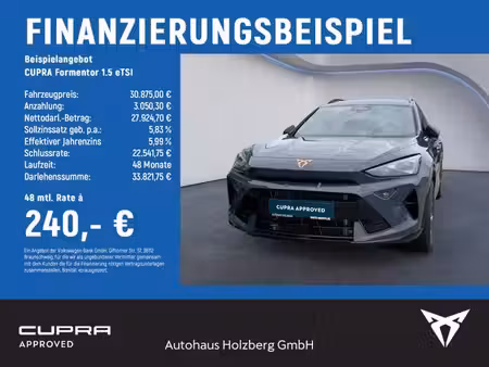 Cupra Formentor 1.5 TSI 150