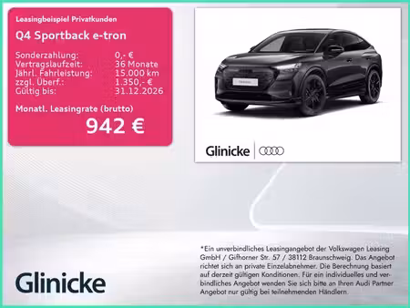 Audi Q4 Sportback E-Tron 340