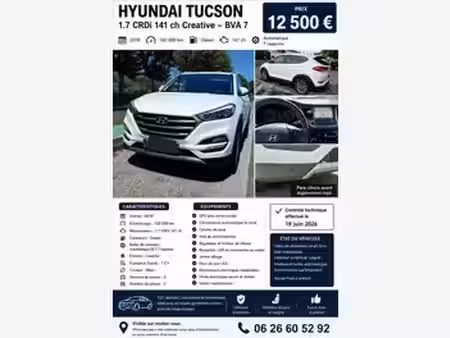 Hyundai Tucson 1.7 CRDi 141 Creative