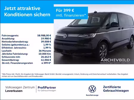 Volkswagen Multivan Style 4Motion
