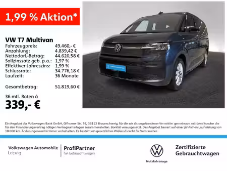 Volkswagen Multivan 2.0 TDI 150 Life