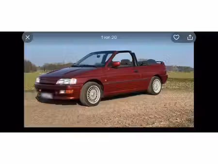Ford Escort Cabriolet 