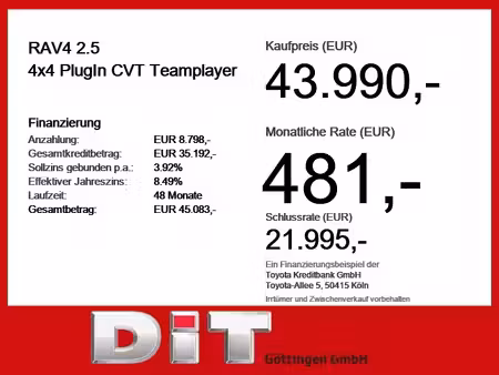 Toyota RAV4 2.5 306 4x4