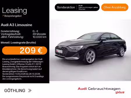 Audi A3 1.5 TFSI 150