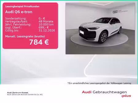 Audi Q6 E-Tron 306 S line