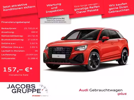 Audi Q2 30 TFSI 1.0 TFSI 116 S line