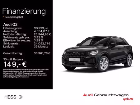 Audi Q2 35 TDI 2.0 TDI 150 S line quattro