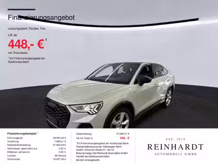 Audi Q3 45 TFSI 2.0 TFSI 180 S line quattro