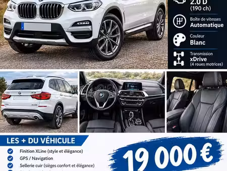 BMW X3 20d 2.0 190 xDrive