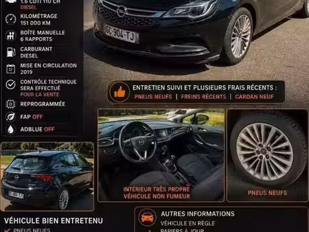 Opel Astra 1.6 CDTI 110
