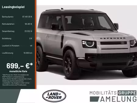 Land Rover Defender D250 3.0 249 X-Dynamic SE