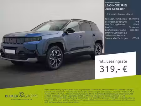 Jeep Compass 1.2 145 Summit
