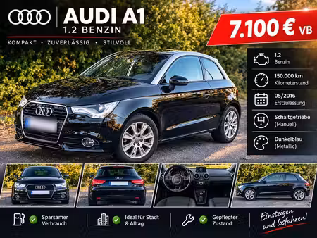 Audi A1 1.2 TFSI 86