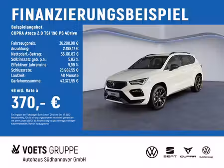 Cupra Ateca 2.0 TSI 150