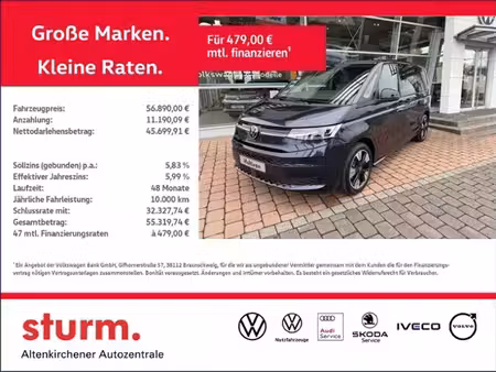 Volkswagen Multivan 2.0 TDI 150 Life