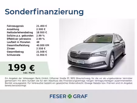 Škoda Superb 2.0 TDI 200 Premium