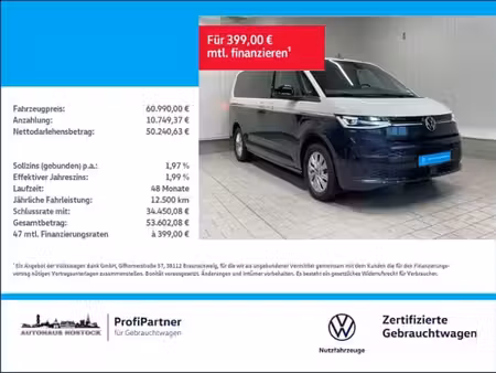 Volkswagen Multivan Life 4Motion