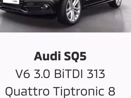 Audi Q5 SQ5 V6 3.0 BiTDI 313 quattro