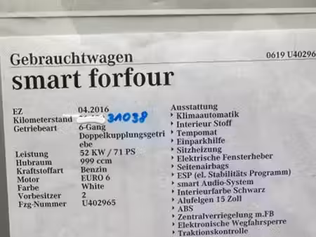 Smart Forfour 1.0 71