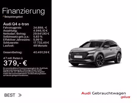 Audi Q4 e-tron 40 204 S line