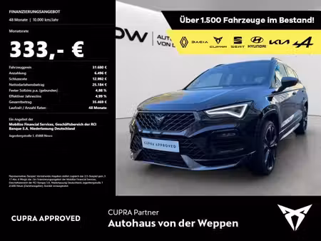Cupra Ateca 1.5 TSI 150