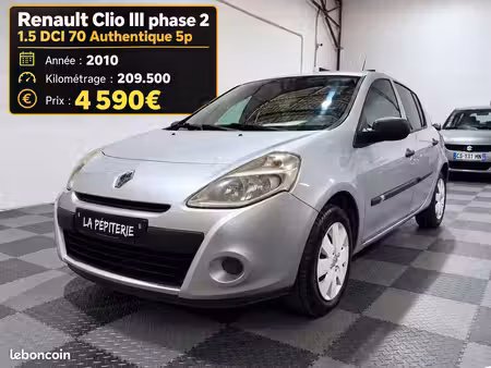 Renault Clio 1.5 dCi 70 Authentique