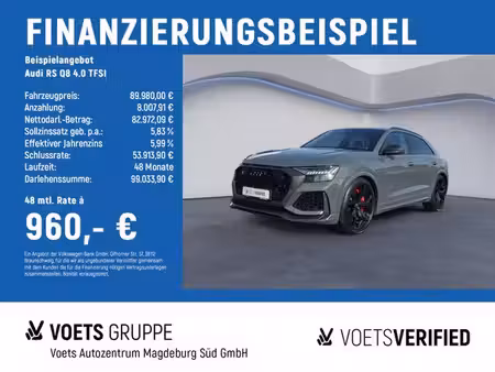 Audi Q8 RS Q8 V8 4.0 TFSI 600 quattro