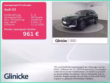 Audi Q3 1.5 TFSI 272 S line