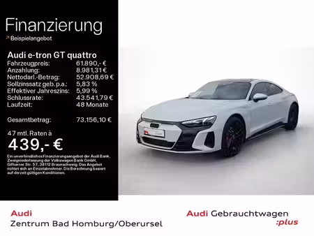 Audi e-tron GT 476 quattro