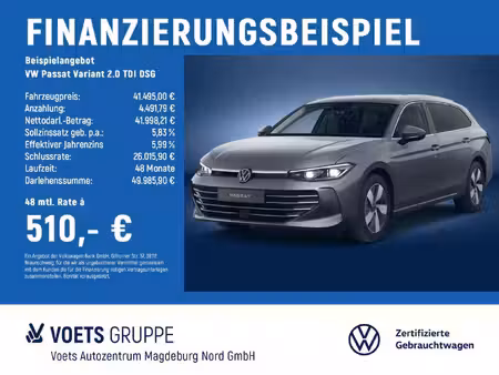 Volkswagen Passat 2.0 TDI 110 Elegance