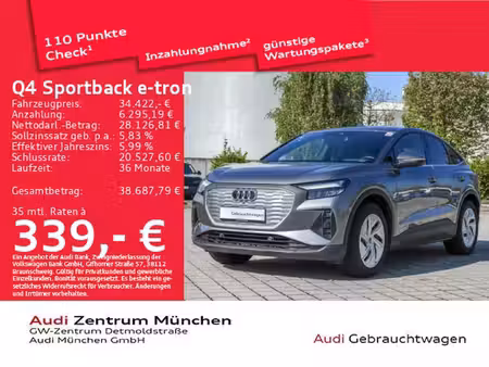 Audi Q4 e-tron 40 204 S line