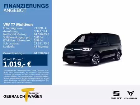 Volkswagen Multivan 2.0 TDI 150