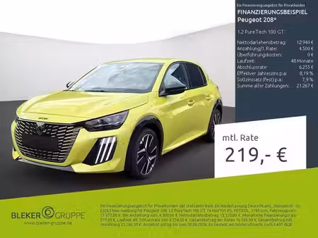 Peugeot 208 1.2 PureTech 100 GT