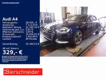 Audi A4 40 TFSI 2.0 FSI 150 quattro