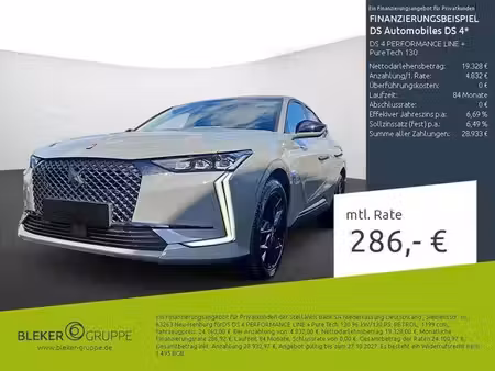DS 4 1.2 PureTech 130 Performance Line