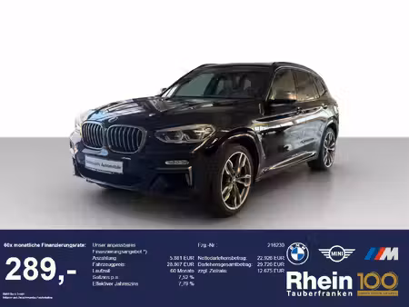 BMW X3 M40d 3.0 xDrive