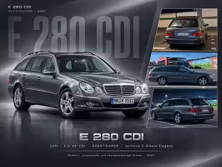 Mercedes-Benz Classe E E 280 V6 3.0 CDI 190