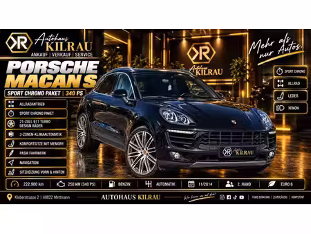 Porsche Macan S V6 3.0 340 4x4