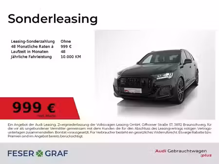 Audi Q7 SQ7 V8 4.0 TFSI 507 quattro