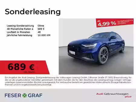Audi Q8 50 TDI V6 3.0 286 quattro