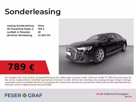 Audi A8 50 TDI V6 3.0 TDI 286 quattro