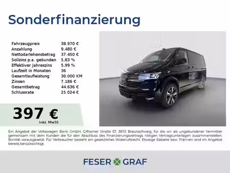 Volkswagen Transporter T6.1 2.0 TDI 150