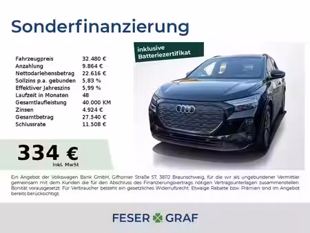 Audi Q4 e-tron 50 299 quattro