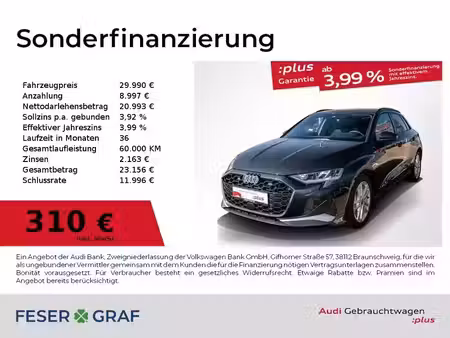 Audi A3 1.5 TFSI 116