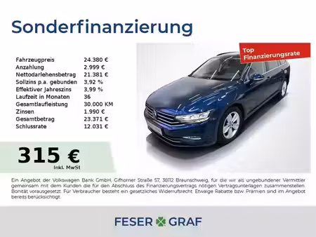 Volkswagen Passat 2.0 TSI 190