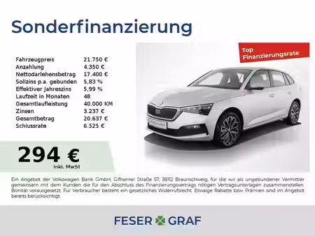 Škoda Scala 1.0 TSI 110