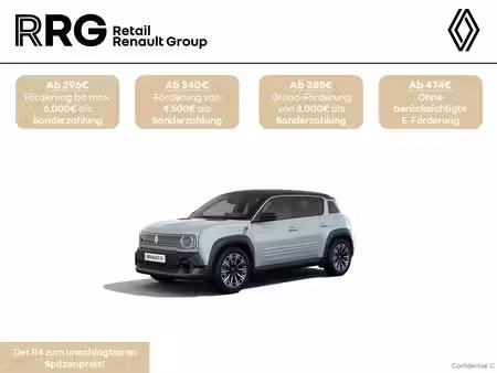 Renault R4 E-Tech 150 Iconic